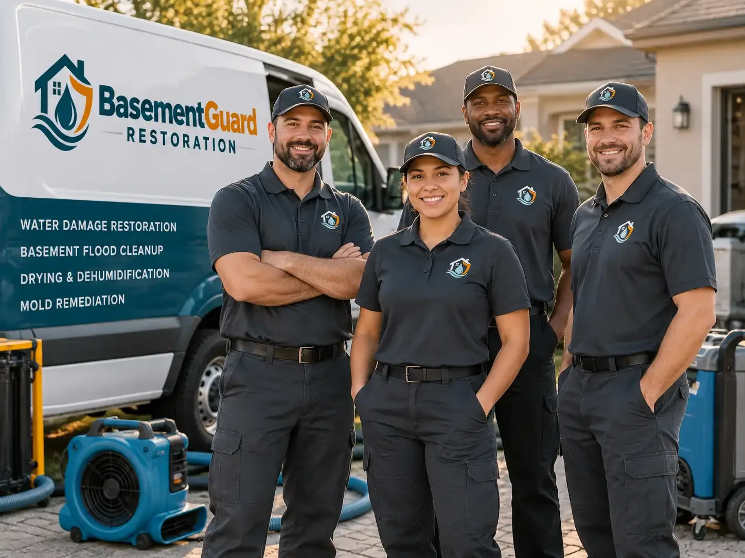 Basement Water Damage Restoration company in Represa, CA